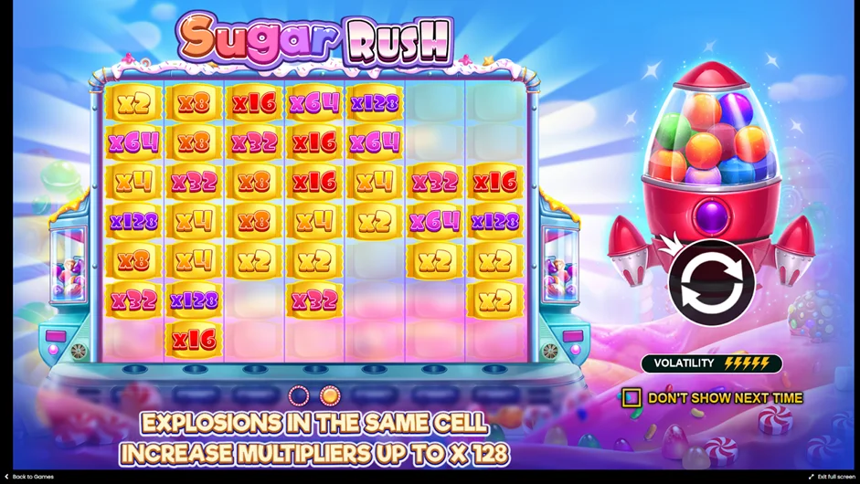 Sugar Rush Automat